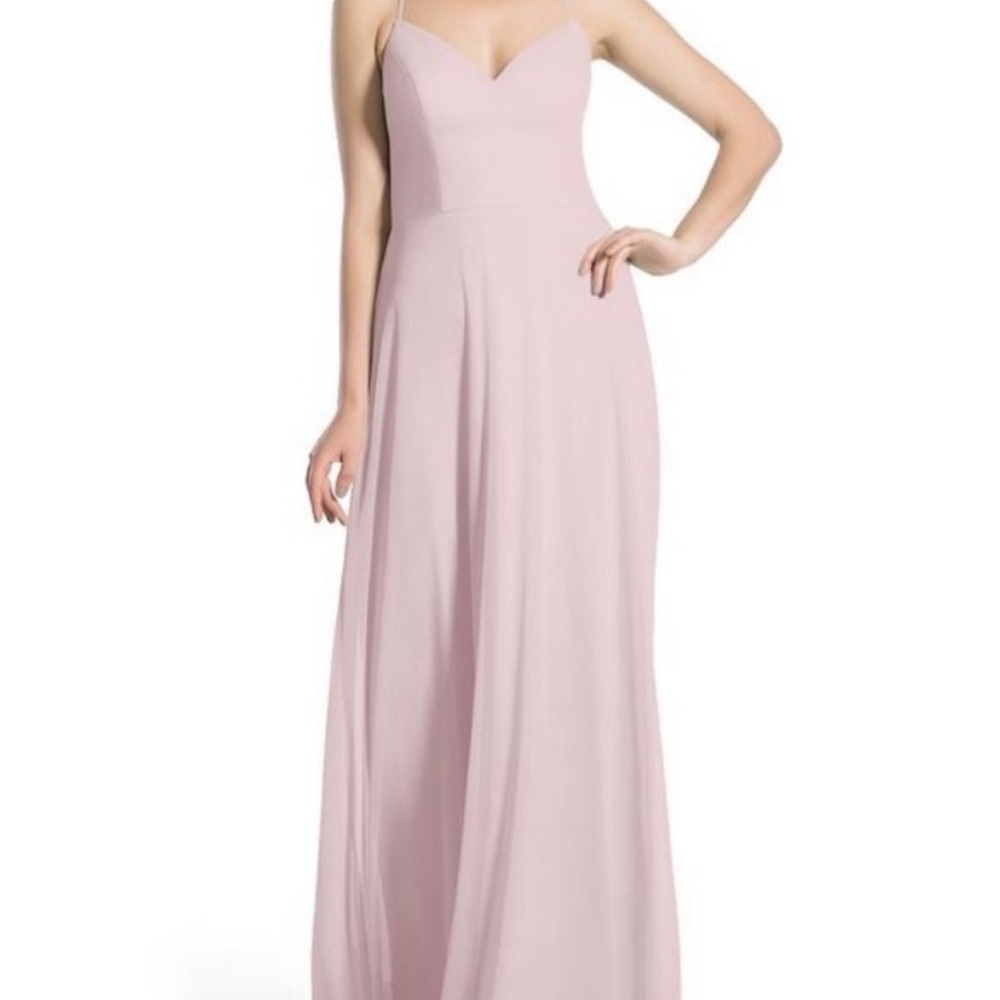Azazie Kelis Bridesmaid Dress Dusty Rose Size A4